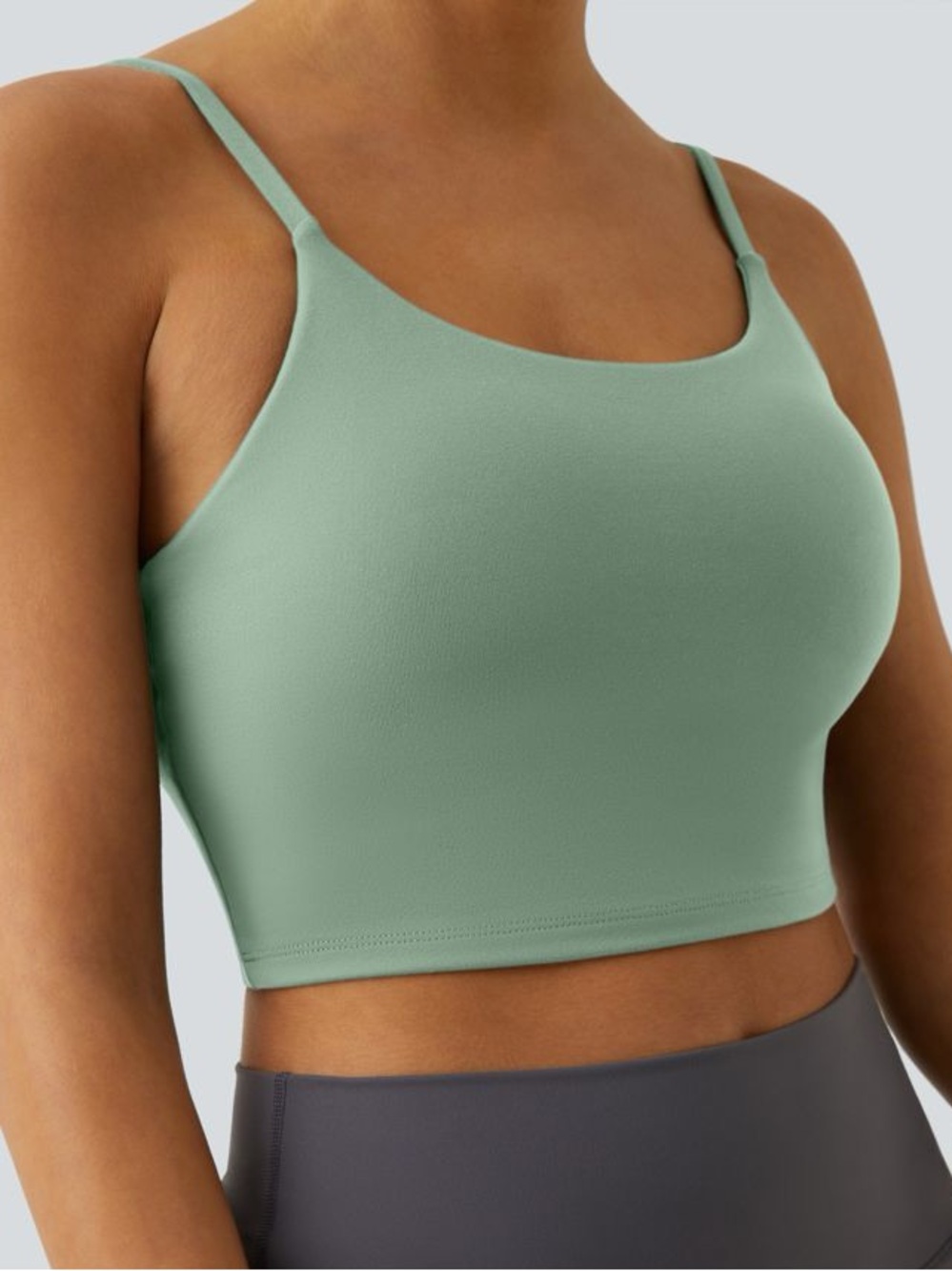 NWT Halara Basic Padded Workout Cropped Tank Top